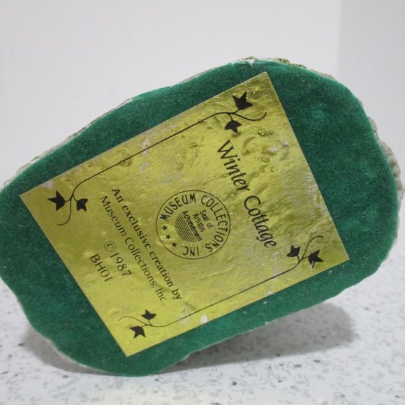 *Charming! Hampshire Manor Miniature - Museum Collection 1987 - White and Green - Picture 7 of 7